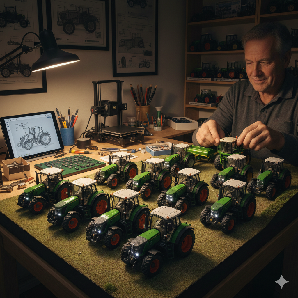 Präzision im Kleinformat: Wie Traktor-Miniatures Technikbegeisterung und Sammlerleidenschaft vereinen